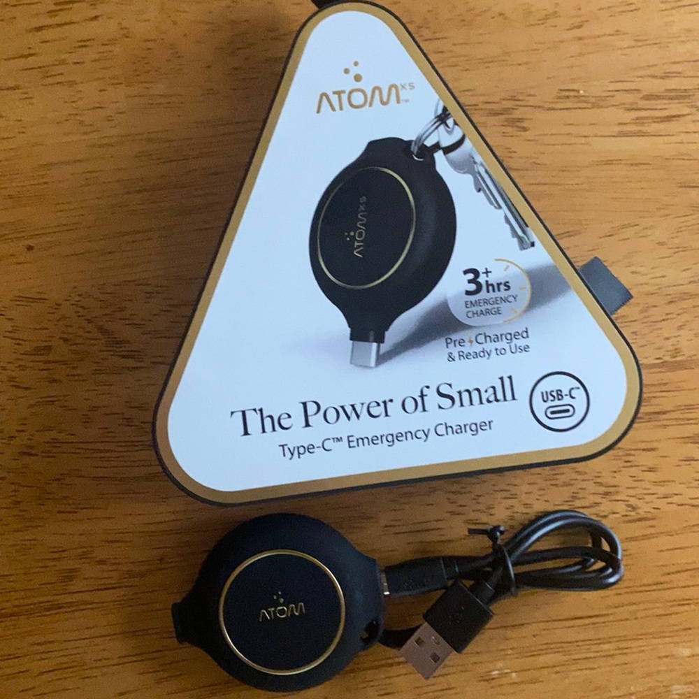 USB-C keychain charger